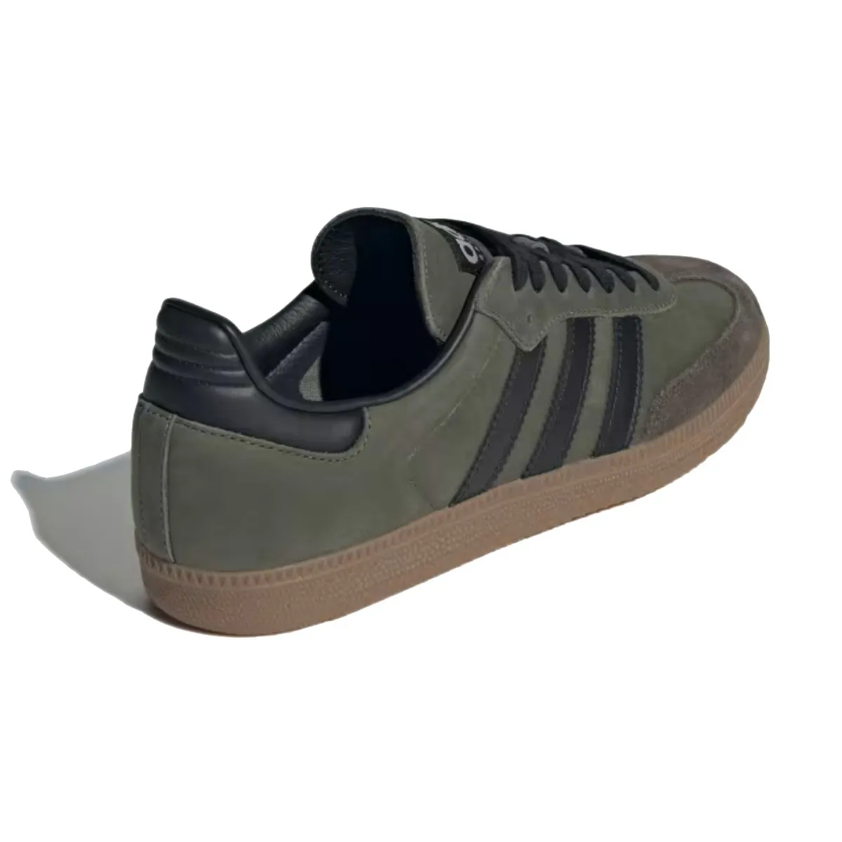 Adidas Men's Samba OG Base Green/Core Black/Brown Desert