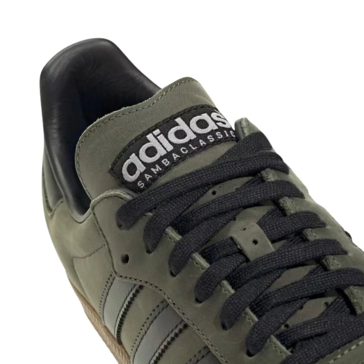 Adidas Men's Samba OG Base Green/Core Black/Brown Desert