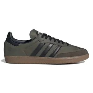 Adidas Men's Samba OG Base Green/Core Black/Brown Desert