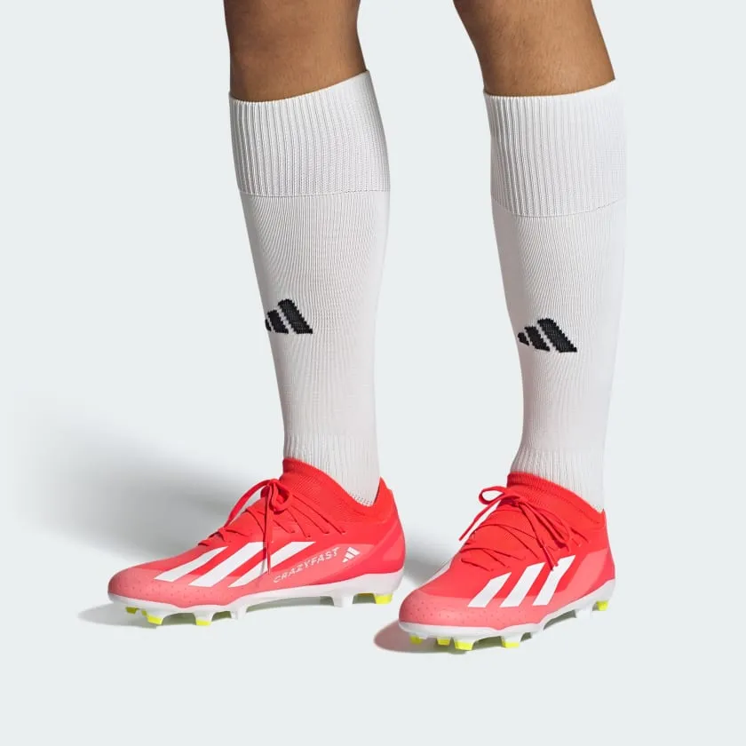 ADIDAS X CRAZYFAST LEAGUE FG - UNISEX - RED