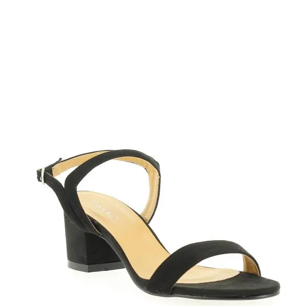 Misano Yulia Black Heeled Sandal