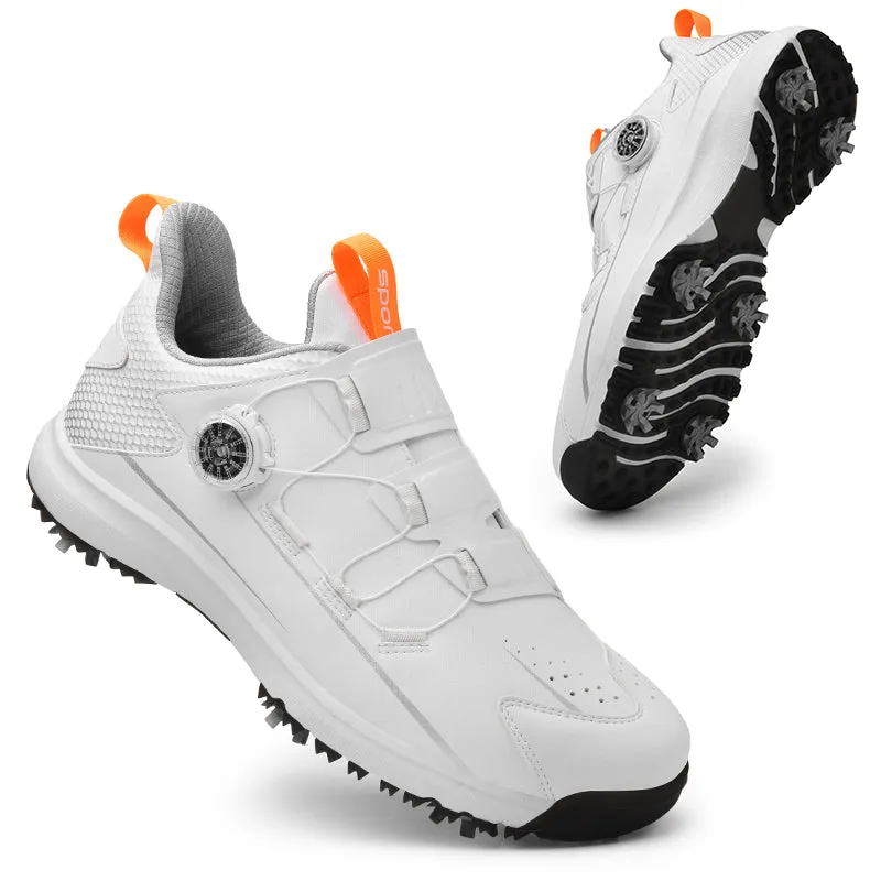 Premium Quality BOA Golf Shoes Waterproof Spiked Golf Trainers  | 666A