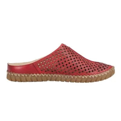 Rieker M2885-35 Red Women's Clogs