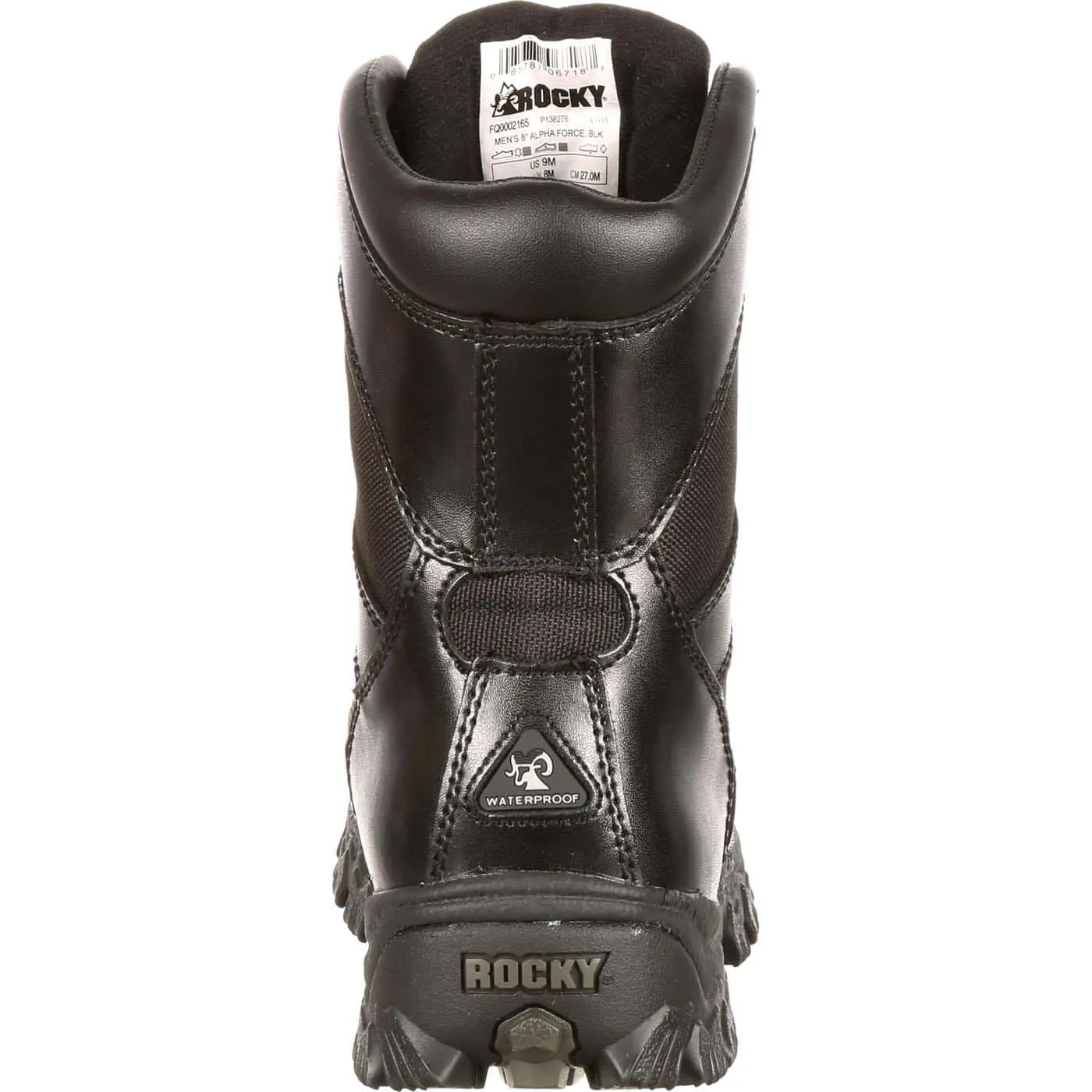 Rocky | Women's Alpha Force Waterproof Public Service Boot | Black