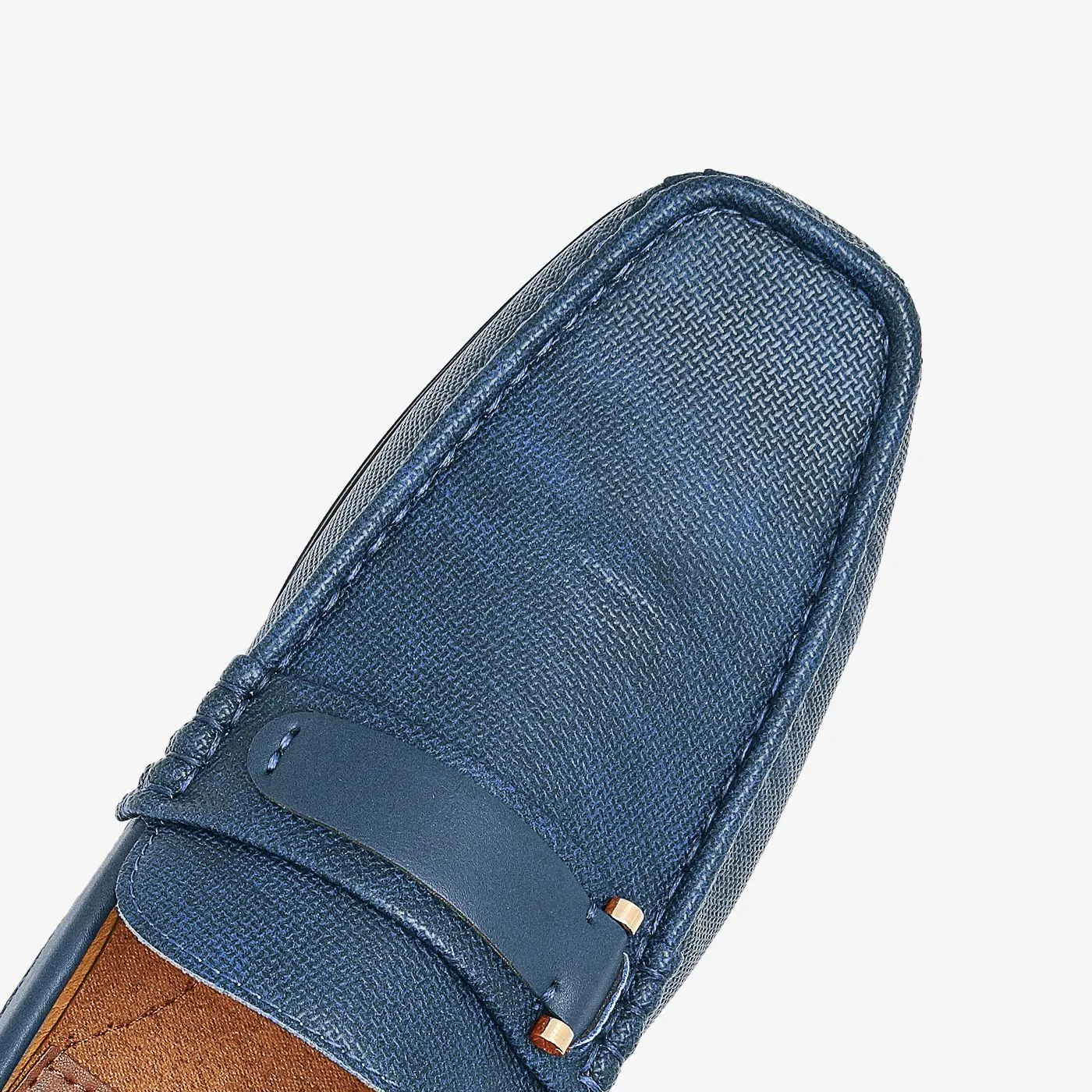 Trimmed Mens Loafers