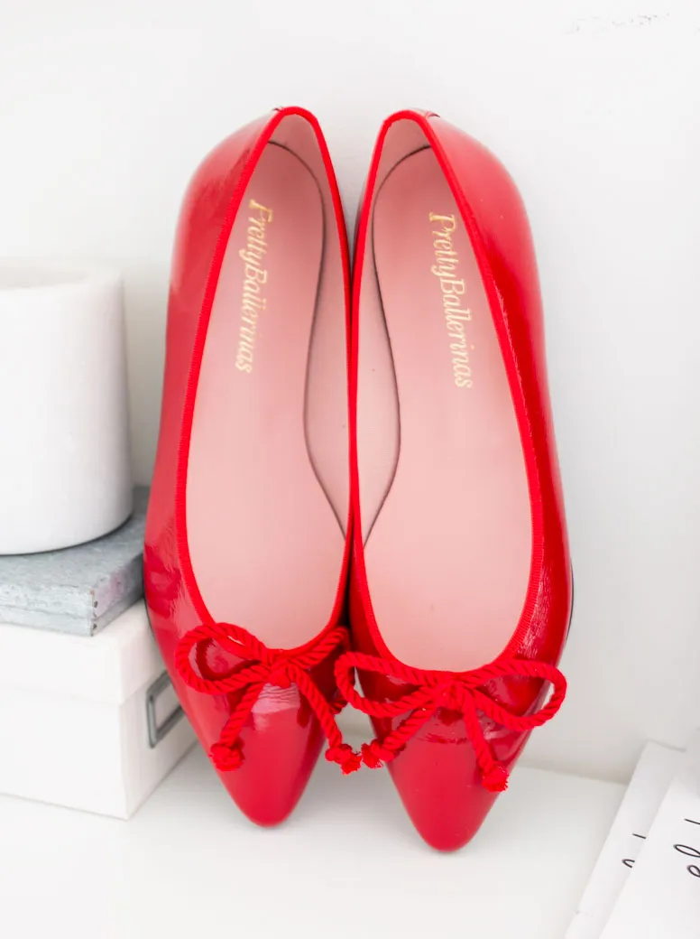 Tyra red patent